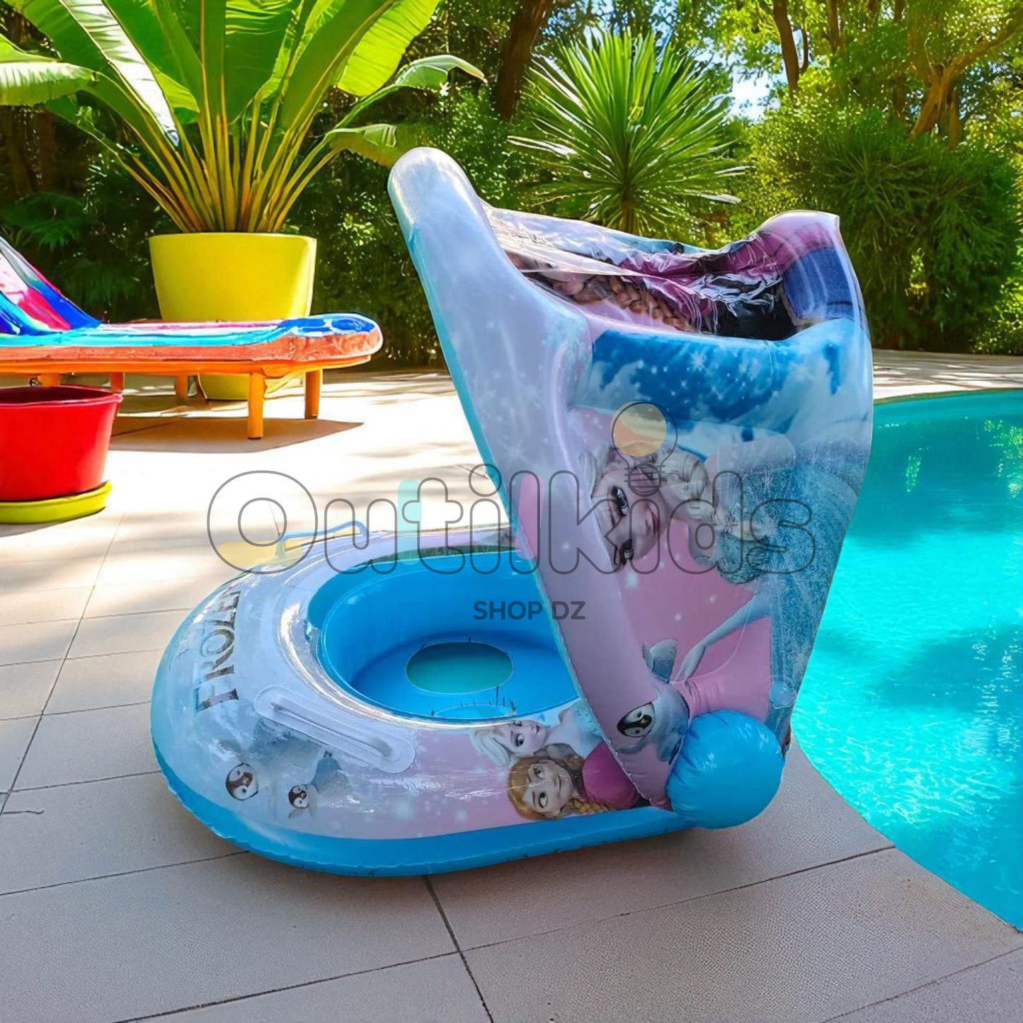 Bouée Bébé avec Parasol عوامة أطفال مع مظلة