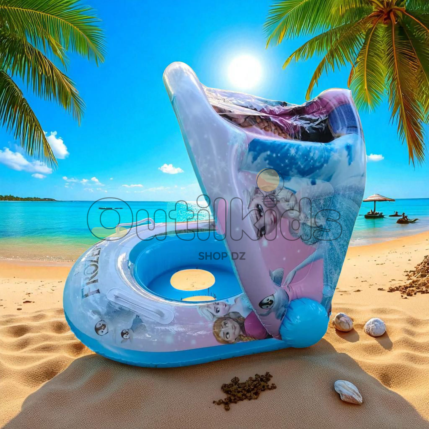 Bouée Bébé avec Parasol عوامة أطفال مع مظلة