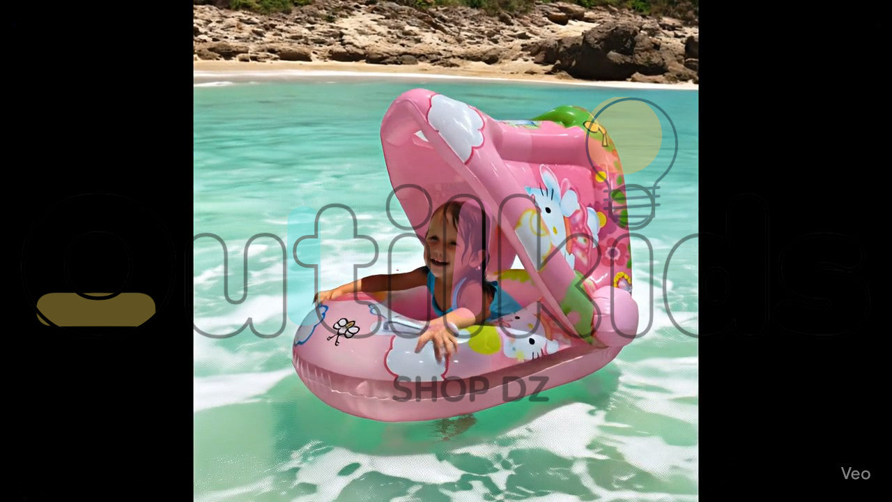 Bouée Bébé avec Parasol عوامة أطفال مع مظلة